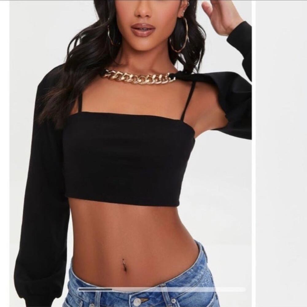 Cropped Cami & Sweater Set